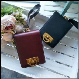 high quality first layer cow leather clutch fashion design clutch
