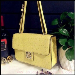 hot sale fashion designed high quality first grain leather lady shoulder bag