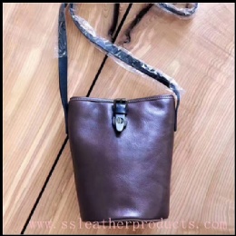 hot sale fashion design first layer cow leather high quality shoulder bag