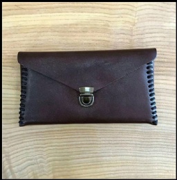 highest quality italy full grain cow leather trendy design men's wallet