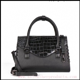 hot sale original manufacturer lady first layer cow leather handbag