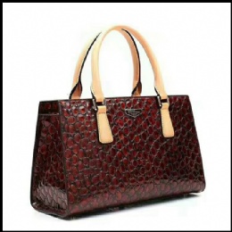 highest quality full grain cow leather nice design lady handbag