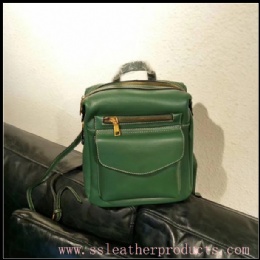 new style original manufacturer fashion designed lady leather backpack