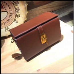 classical designed top layer leather doctor bag fashion lady shoulder bag