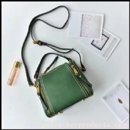 hot sale trendy designed lady popular leather shoulder bag