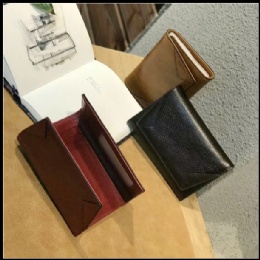 new designed high quality first layer cow leather vitage wallets