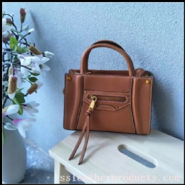 hot sale classical design lady fashion genuine leather handbag