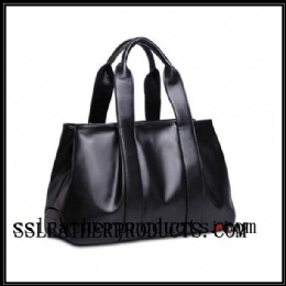 hot sale classical design top quality genuine leather lady casual handbag