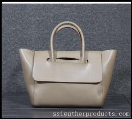 hot sale new designed first grain cow leather elegant lady handbag