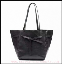 hot sale fashion designed imported first grain cow leather  lady handbag