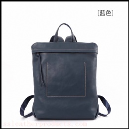 fashion designed original manufacturer leather backpack both for men and lady