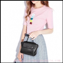 2018 hot sale fashion designed original manufacturer lady leather handbag