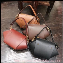 2018 hot sale original manufacturer high quality leather fashion lady shoulder bag