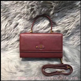 2018 newest design original manufacturer lady classical leather handbag