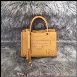 2018 newest design original manufacturer lady leather classical handbag