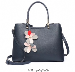2019 new design lady elegant first layer cow leather handbag